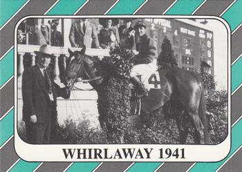 1991 Horse Star Kentucky Derby #67 Whirlaway Front